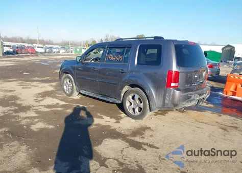 2014 Honda Pilot Ex-L from USA, damaged, VIN 5FNYF4H57EB015886